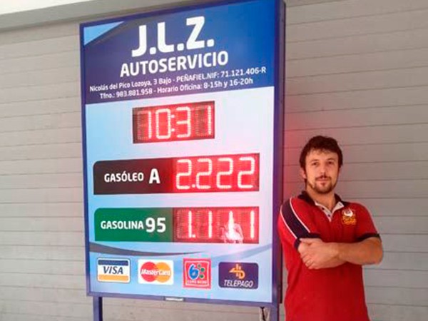 Panel de precios de carburantes